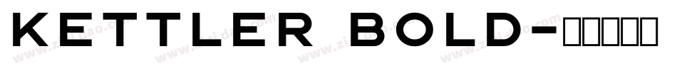 Kettler Bold字体转换
